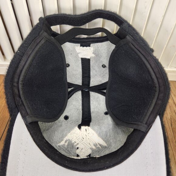 VTG Starter Salt Lake City 2002 Winter Olympic Games Fuzzy Hat Black Ear Flaps - Picture 9 of 11